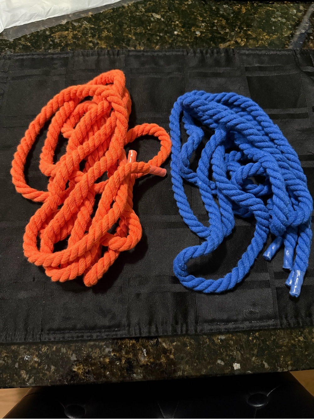 Chunky Twist Rope Laces for custom Air Force 1. Laces only